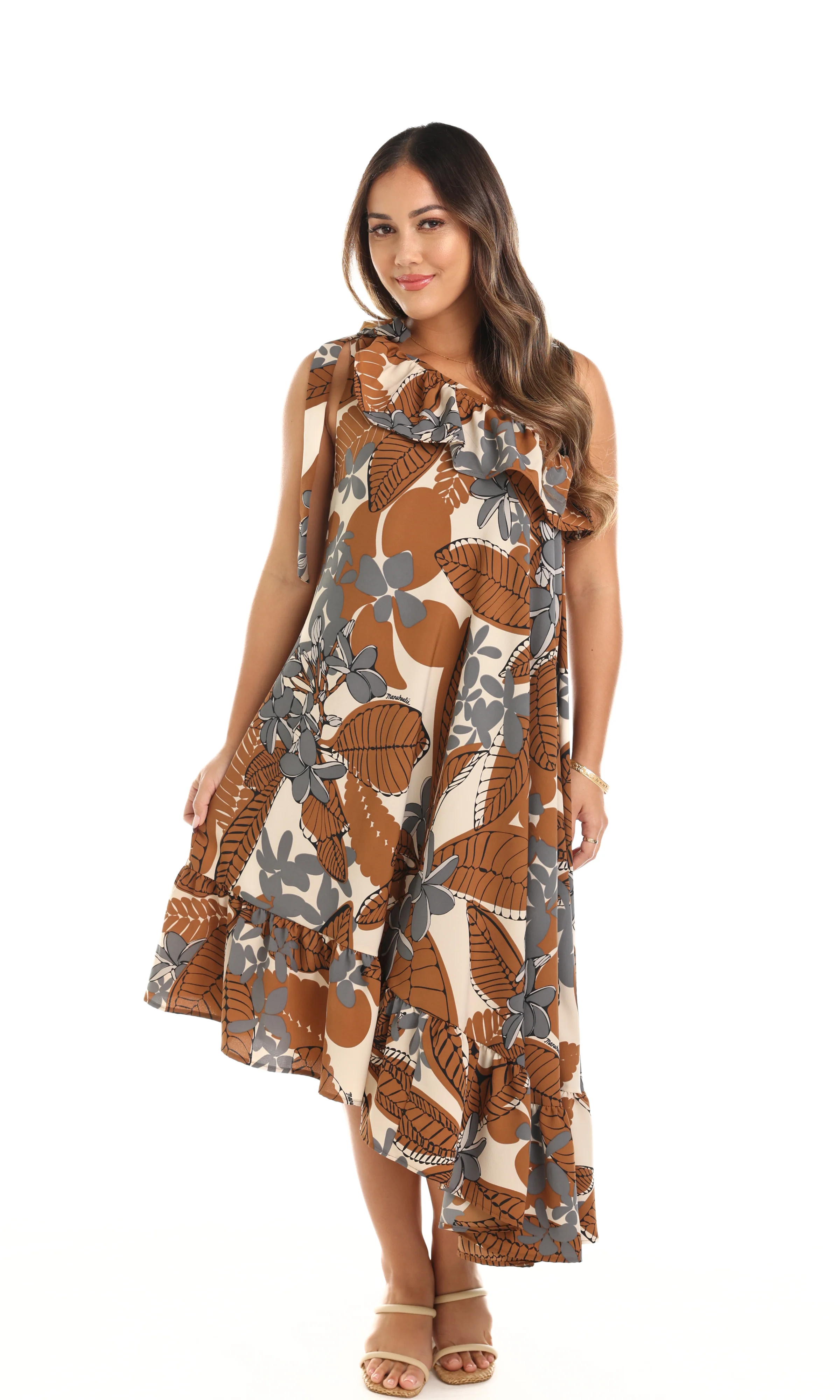 Holokai One Shoulder Dress - Image 3