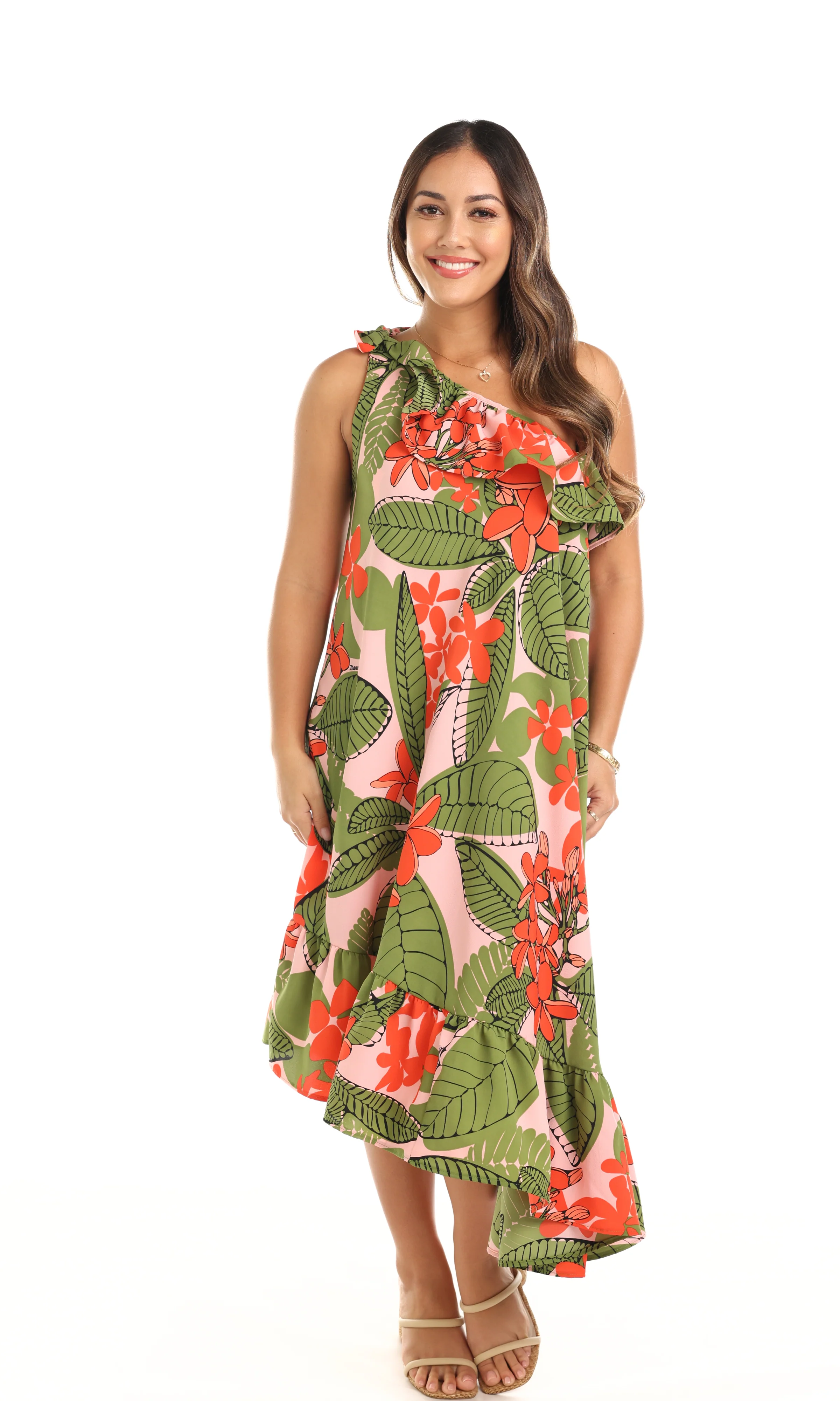 Holokai One Shoulder Dress - Image 4