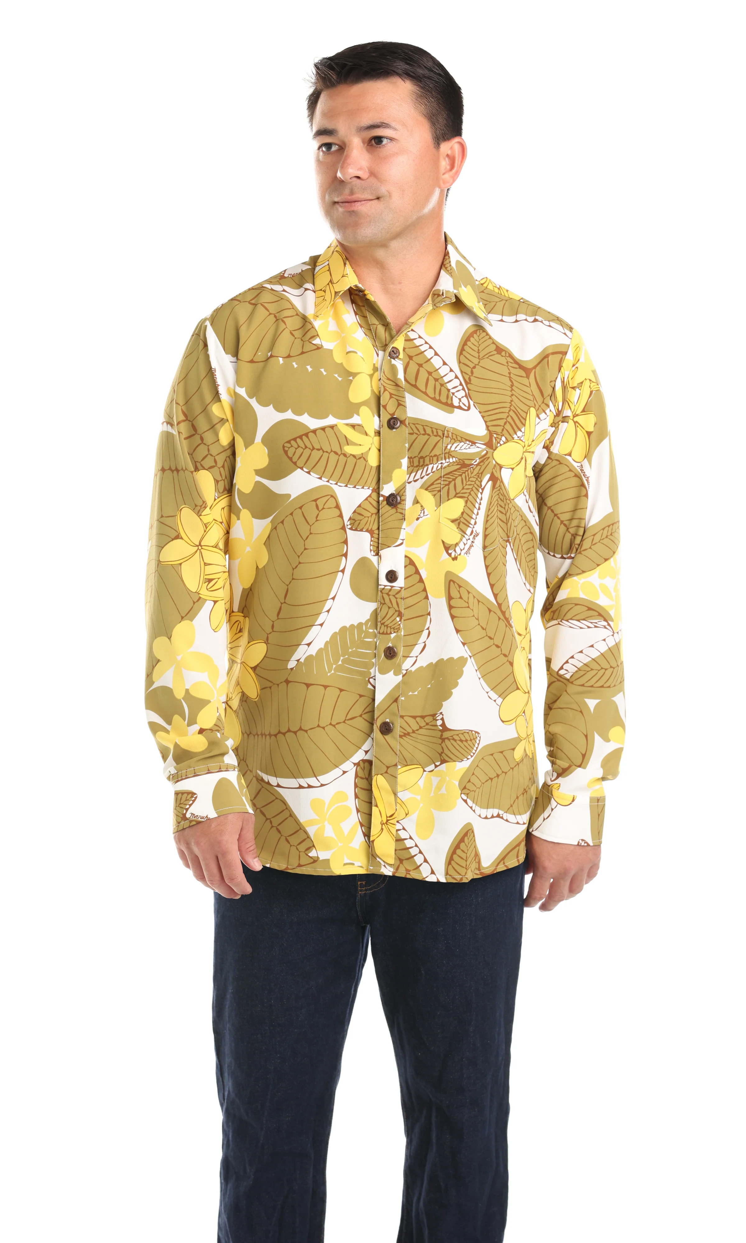 Long Sleeve Sport Aloha Shirt - Image 4