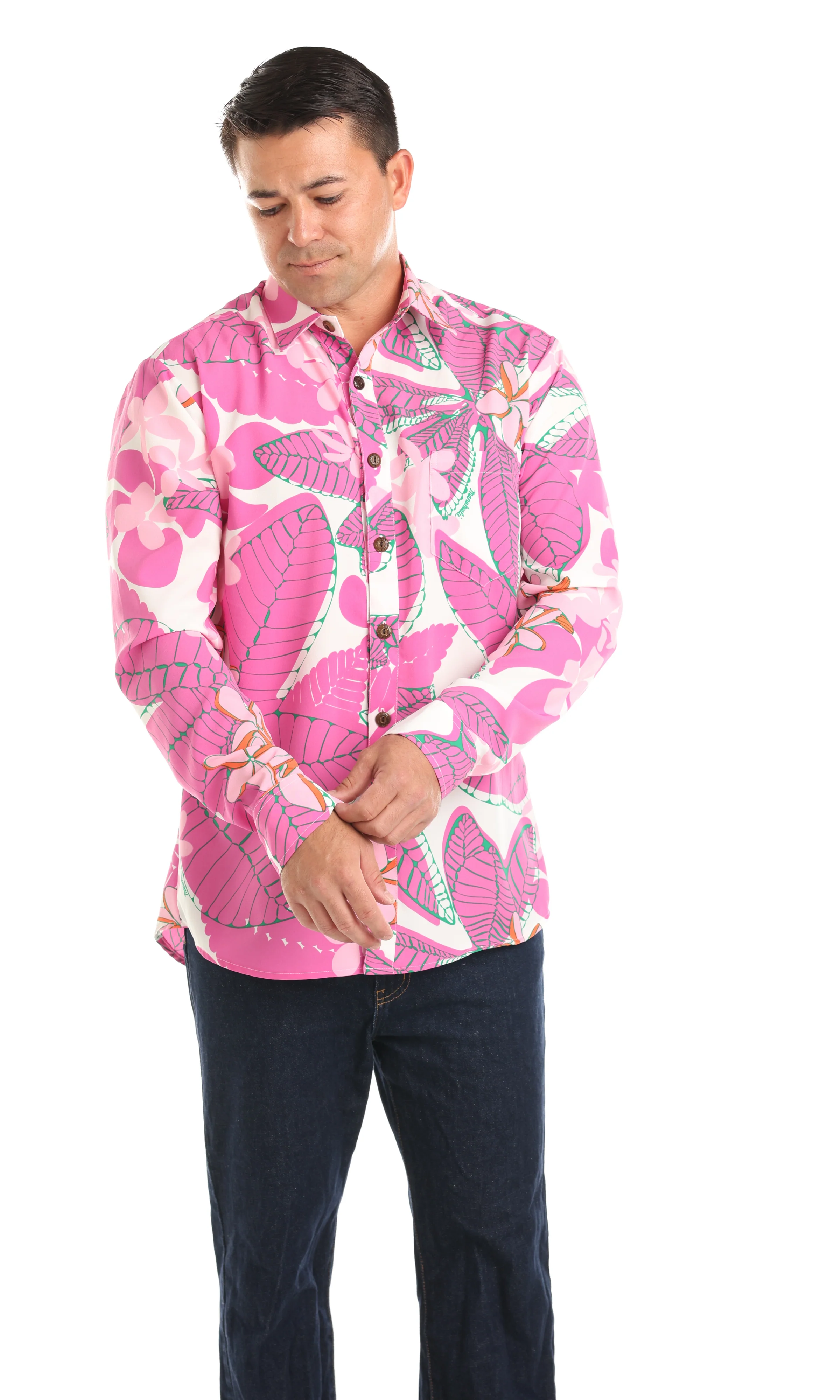 Long Sleeve Sport Aloha Shirt - Image 5